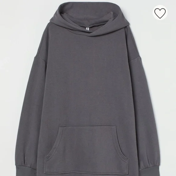 h&M gray sweatshirt dress and leggings set - Picture 2 of 11